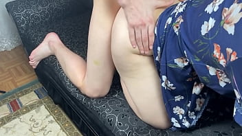 Adik Tiriku Yang Nakal Dihukum Karena Pulang Telat, Pantatnya Yang Montok Dibuat Penuh Dengan Cairan Panasku