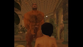 Banteng Arab Berotot Dan Berbulu Menggila Dengan Nafsu Yang Membara