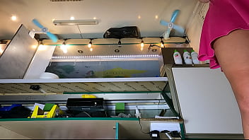 Dasar Jalang Seksi, Pantatmu Menggoda Saat Kau Membungkuk Meraih Rak Terbawah