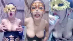 Felicia Remas, Desahan Menggoda Dari Payudara Montoknya Yang Bergoyang