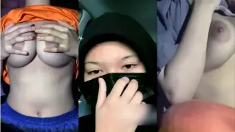 Gadis Berhijab Alissa Meremas Payudaranya Lalu Mengocok Memeknya