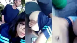 Gadis Cina Abg Mesum Digoyang Jamet Sampai Muncrat Di Taman Gelap