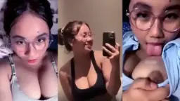 Hana Tiktoker Sensual Yang Bikin Heboh Dengan Aksi Remas Payudaranya