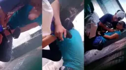 Mata-mata Bocah Nakal Meremas Payudara Dan Mengulumnya Hingga Klimaks