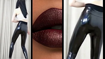 Celana Pvc Tarian Gadis Tiongkok Yang Menggoda